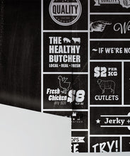 Load image into Gallery viewer, Butcher Chalkboard Wall Mural