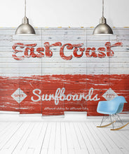 Load image into Gallery viewer, East Coast Surfboards Mural • Default • Swatch