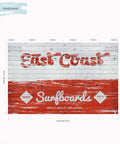 Surfboard Mural