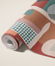 Load image into Gallery viewer, Muse Type II Vinyl Wallpaper - Colourway: Blush - Roll - Commercial Wallcoverings