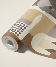 Load image into Gallery viewer, Muse Type II Vinyl Wallpaper - Colourway: Clay - Roll - Commercial Wallcoverings