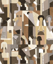 Load image into Gallery viewer, Muse Type II Vinyl Wallpaper - Colourway: Clay - Swatch - Commercial Wallcoverings