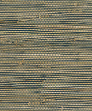 Load image into Gallery viewer, Rushcloth Grasscloth Wallpaper - Blue