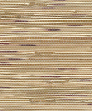 Load image into Gallery viewer, Earth Boodle Grasscloth Wallpaper - Tan
