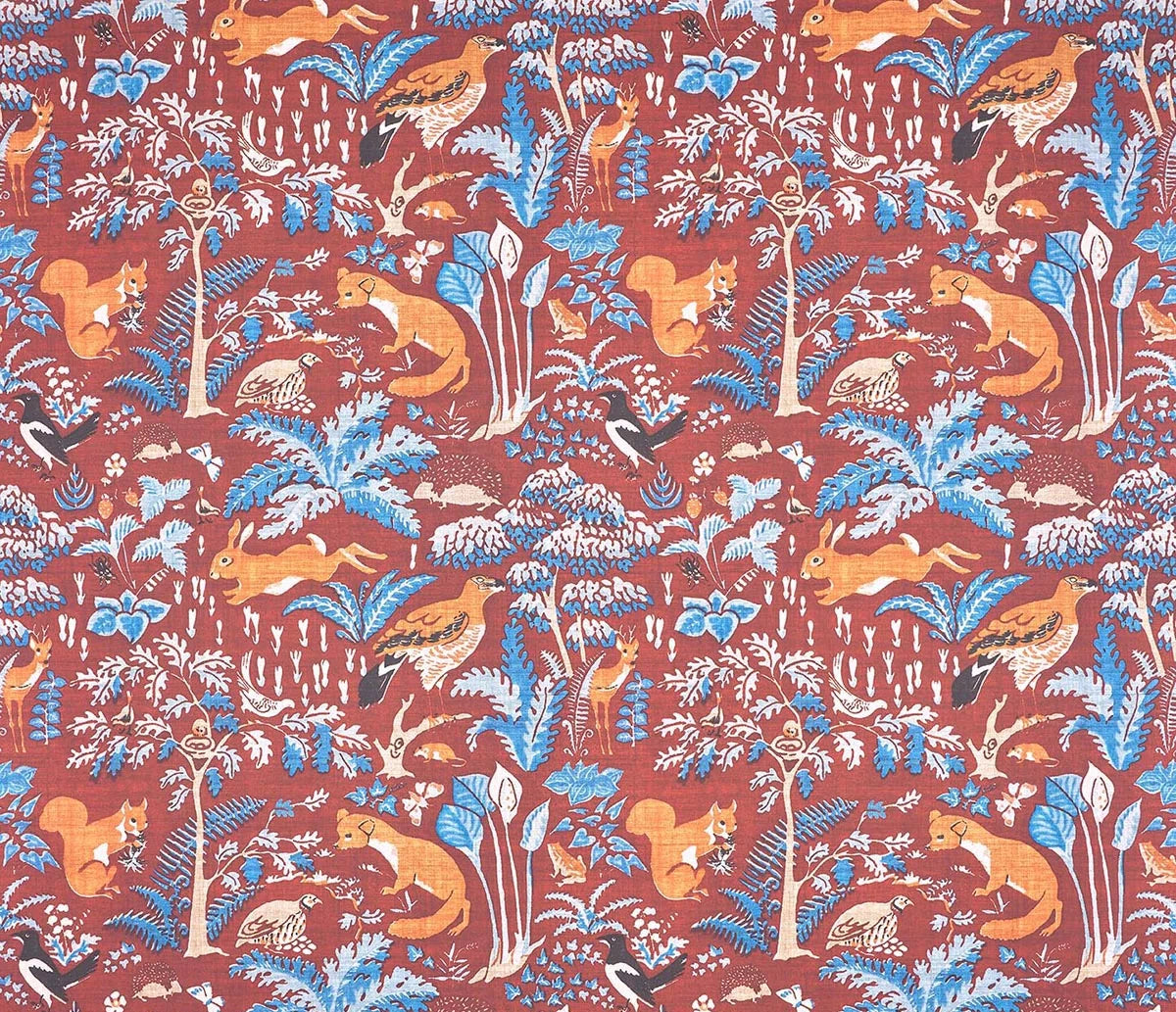 En forêt wallpaper in Ocre