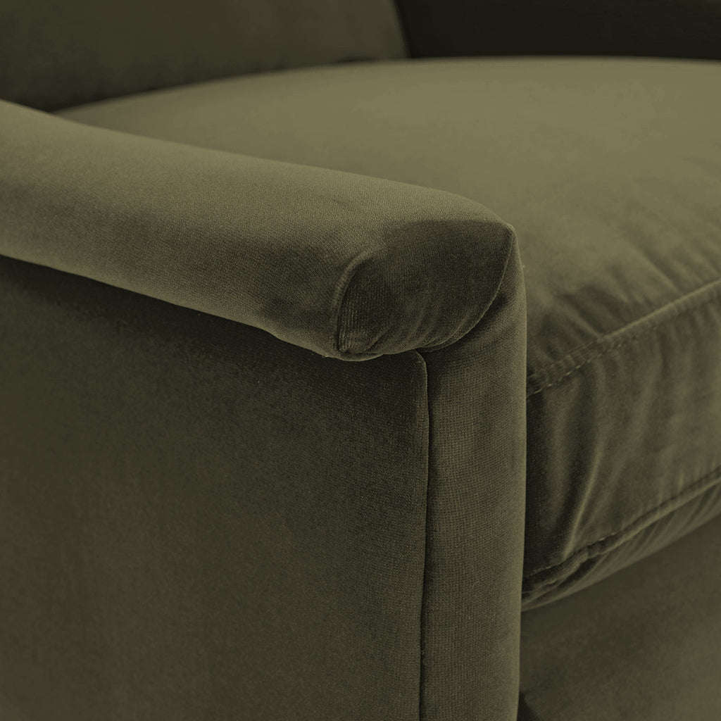 olive accent chair