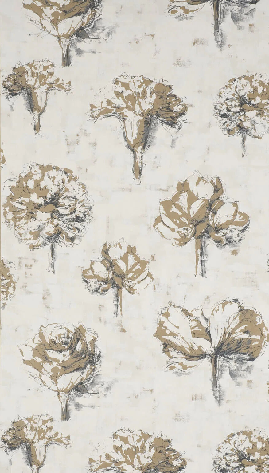 Beauregard wallpaper in Jute