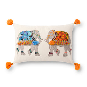 Elephant Tassels Pillow
