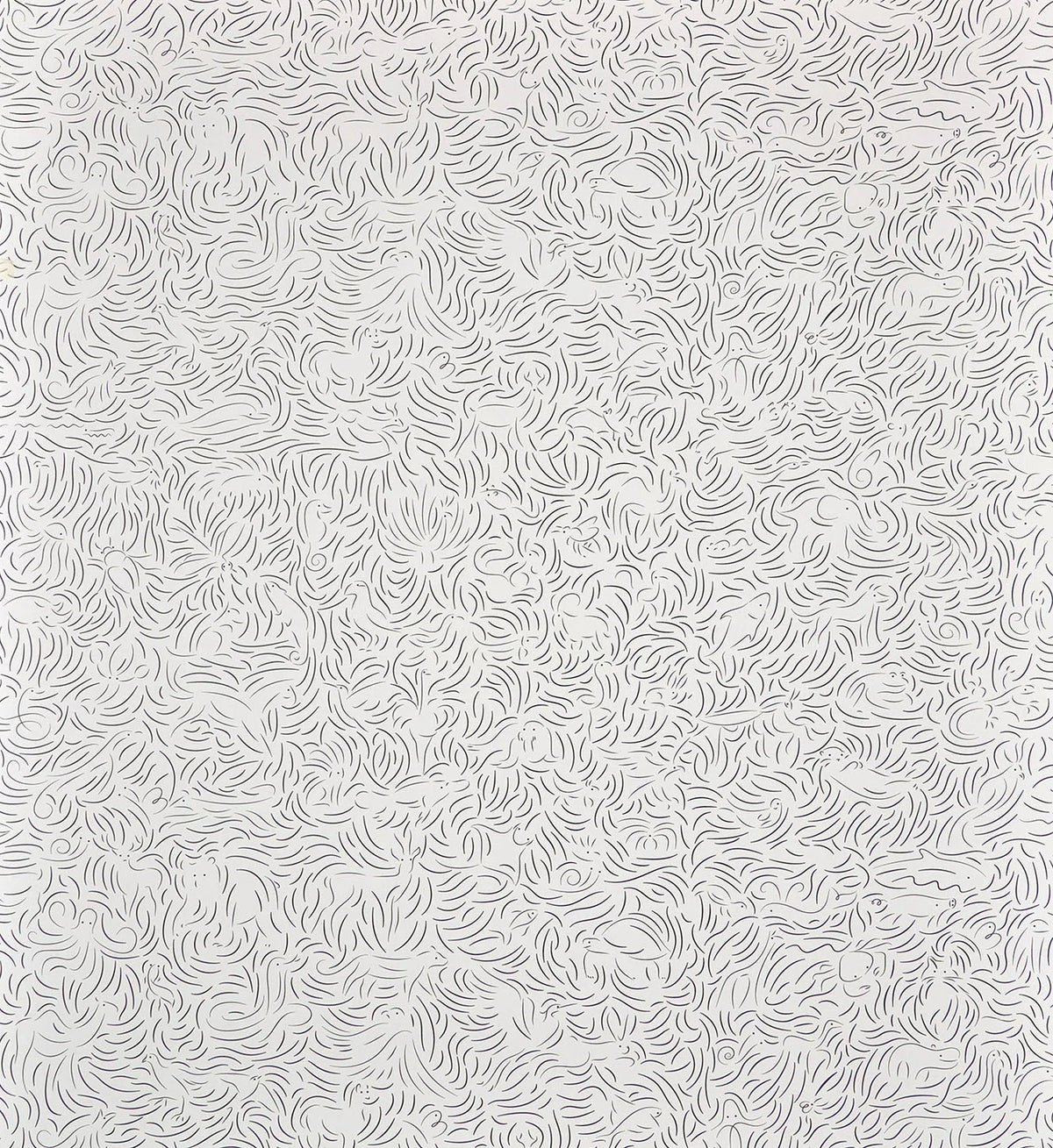 Diorama wallpaper in Encre