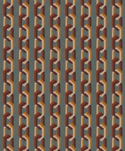 Load image into Gallery viewer, Chain Of Fools Wallpaper - Colorway: Jade - Poodle &amp; Blonde Collection - Swatch