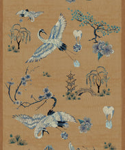 Load image into Gallery viewer, Food Babies Wallpaper - Colorway: Camel - Poodle &amp; Blonde Collection - Swatch