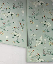 Load image into Gallery viewer, Food Babies Wallpaper - Colorway: Lagoon - Poodle &amp; Blonde Collection - Roll