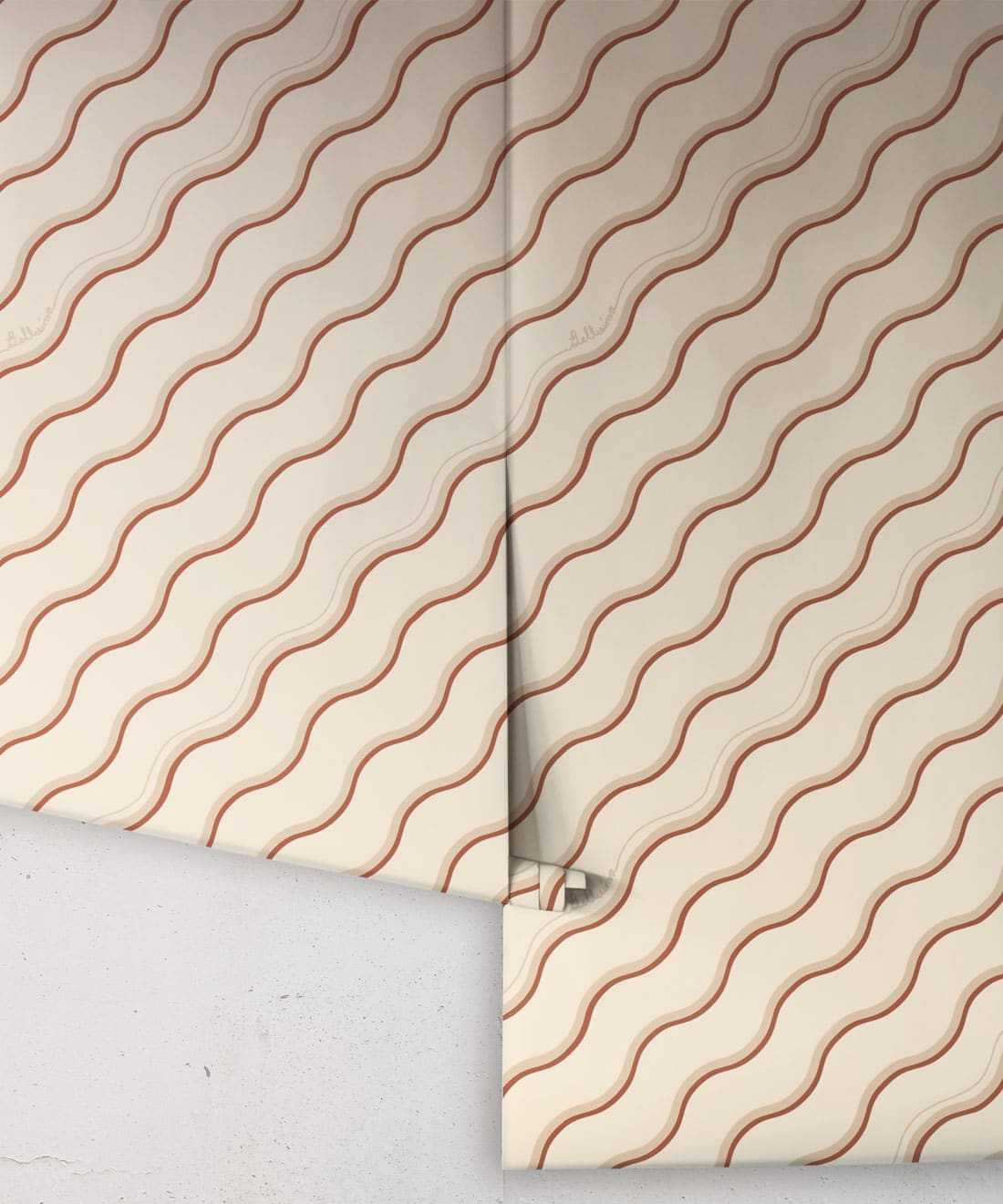 Bellisima Wallpaper - Colorway: Caffe - Poodle & Blonde Collection - Roll