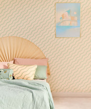Load image into Gallery viewer, Bellisima Wallpaper - Colorway: Mela - Poodle &amp; Blonde Collection - Insitu
