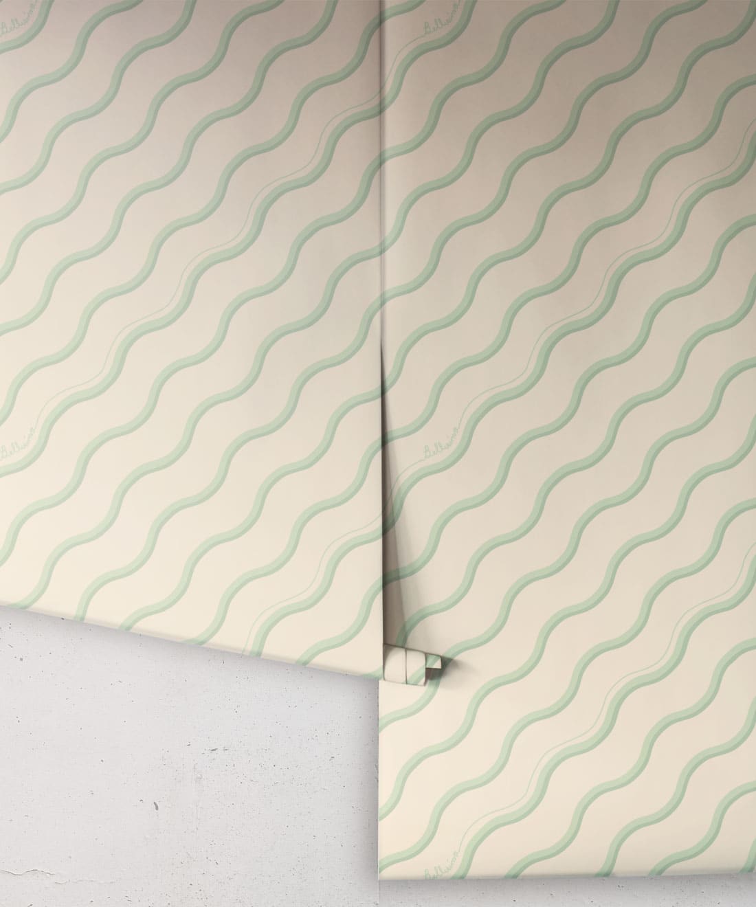 Bellisima Wallpaper - Colorway: Mela - Poodle & Blonde Collection - Roll