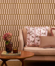 Load image into Gallery viewer, Glaze Wallpaper - Colorway: Dusty - Poodle &amp; Blonde Collection - Insitu