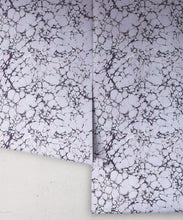 Load image into Gallery viewer, Margate Marble Wallpaper - Colorway: Midnight Lavender - Poodle &amp; Blonde Collection - Roll