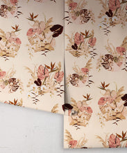 Load image into Gallery viewer, Mazzo Wallpaper - Colorway: Rosa - Poodle &amp; Blonde Collection - Roll