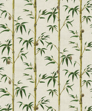 Load image into Gallery viewer, Money Tree Wallpaper - Colorway: Bamboo - Poodle &amp; Blonde Collection - Swatch