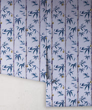 Load image into Gallery viewer, Money Tree Wallpaper - Colorway: Midnight - Poodle &amp; Blonde Collection - Roll