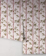 Load image into Gallery viewer, Money Tree Wallpaper - Colorway: Valentine - Poodle &amp; Blonde Collection - Roll