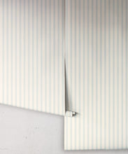 Load image into Gallery viewer, Nannys Stripe Wallpaper - Colorway: Bluebell - Poodle &amp; Blonde Collection - Roll