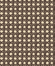 Load image into Gallery viewer, Rattan Wallpaper - Colorway: Umber - Poodle &amp; Blonde Collection - Swatch
