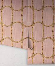 Load image into Gallery viewer, Tea Room Wallpaper - Colorway: Blossom - Poodle &amp; Blonde Collection - Roll