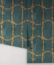 Load image into Gallery viewer, Tea Room Wallpaper - Colorway: Lagoon - Poodle &amp; Blonde Collection - Roll
