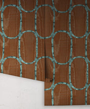 Load image into Gallery viewer, Tea Room Wallpaper - Colorway: Walnut - Poodle &amp; Blonde Collection - Roll