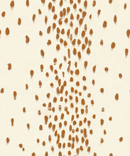 Load image into Gallery viewer, Tottenham Dalmatian Wallpaper - Colorway: Ginger - Poodle &amp; Blonde Collection - Swatch