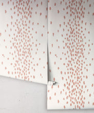 Load image into Gallery viewer, Tottenham Dalmatian Wallpaper - Colorway: Pink - Poodle &amp; Blonde Collection - Roll