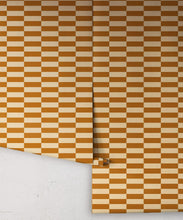 Load image into Gallery viewer, Tucson Lullaby Wallpaper - Colorway: Saddle - Poodle &amp; Blonde Collection - Roll