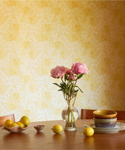 Load image into Gallery viewer, Dolls House Wallpaper - Colorway: Honey - Poodle &amp; Blonde Collection - Insitu