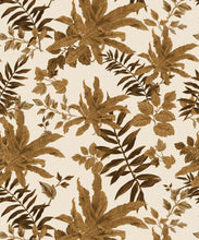 Load image into Gallery viewer, Follywood Foliage Wallpaper - Colorway: Tobacco - Poodle &amp; Blonde Collection - Swatch