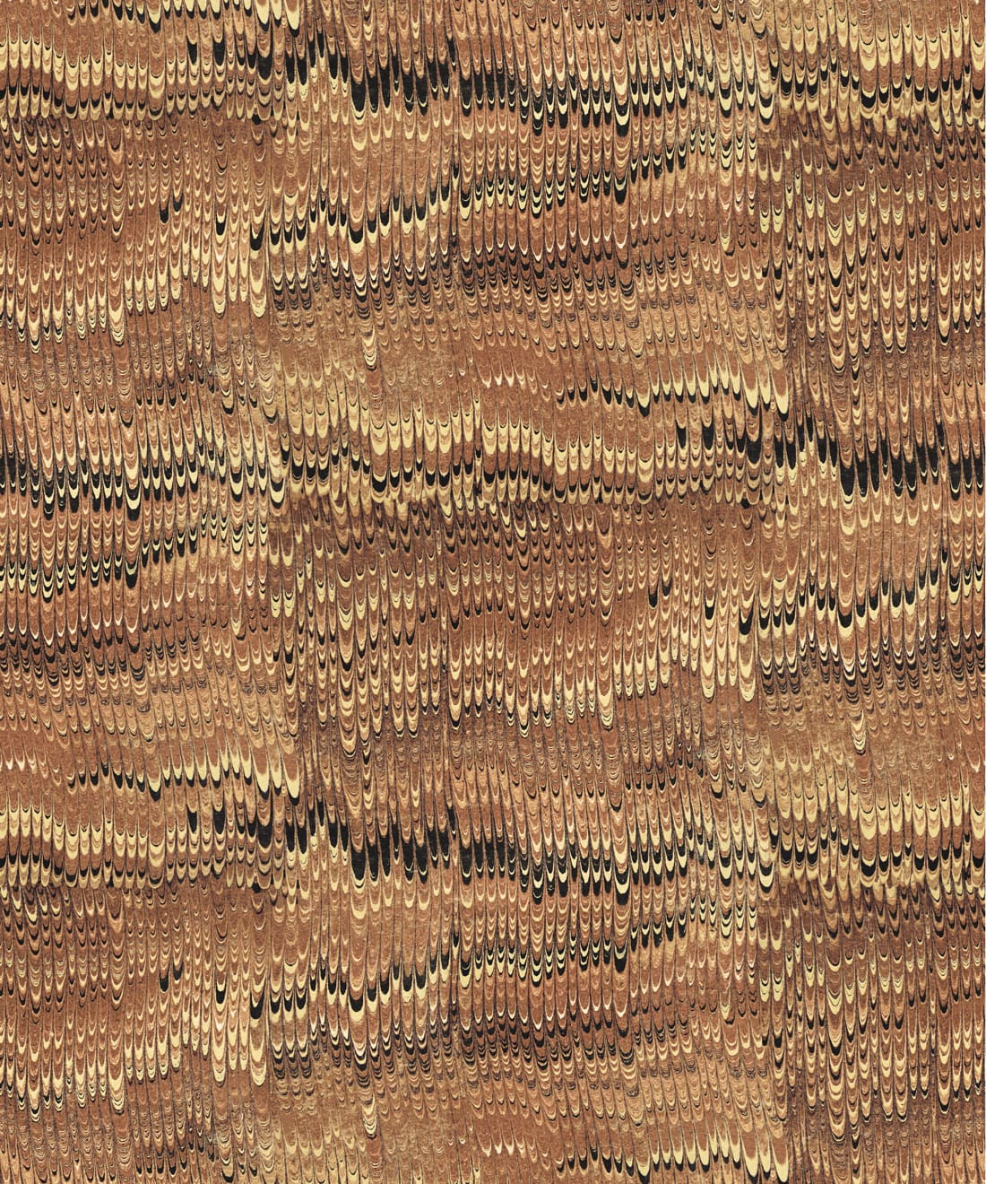 1970 Wallpaper - Colorway: Caffe - Poodle & Blonde Collection - Swatch