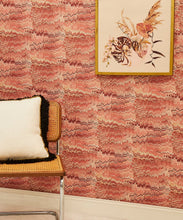 Load image into Gallery viewer, 1970 Wallpaper - Colorway: Rosa - Poodle &amp; Blonde Collection - Insitu