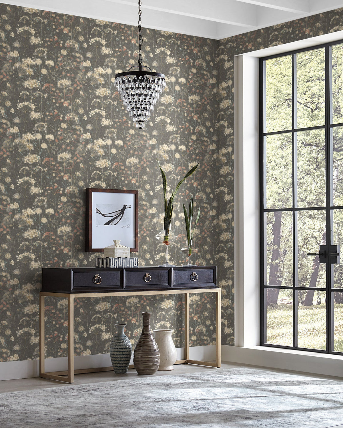 Botanical Fantasy Peel & Stick Wallpaer