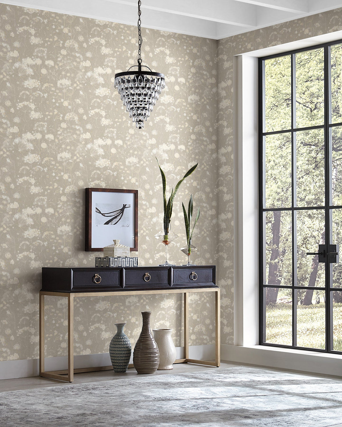 Botanical Fantasy Peel & Stick Wallpaer
