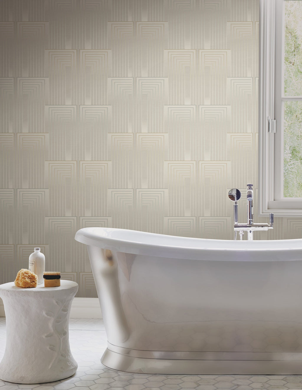 Vanishing Peel & Stick Wallpaer