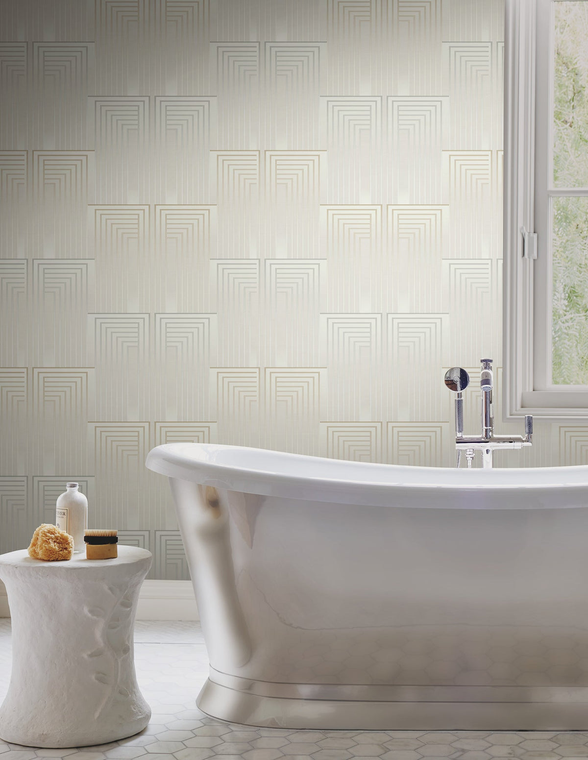 Vanishing Peel & Stick Wallpaer