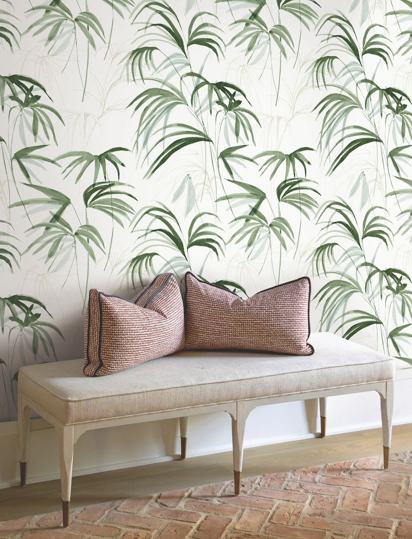 Inky Palms Peel & Stick Wallpaer
