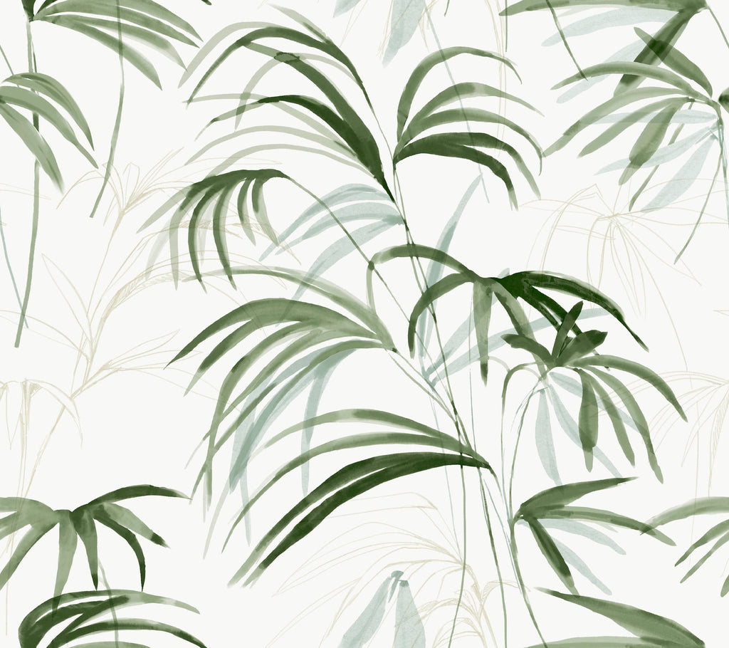 Inky Palms Peel & Stick Wallpaer