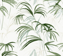 Load image into Gallery viewer, Inky Palms Peel &amp; Stick Wallpaer