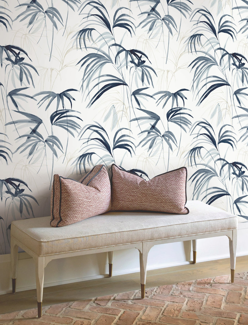 Inky Palms Peel & Stick Wallpaer