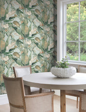 Load image into Gallery viewer, Tropical Cabana Peel &amp; Stick Wallpaer