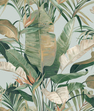 Load image into Gallery viewer, Tropical Cabana Peel &amp; Stick Wallpaer