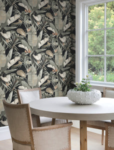 Tropical Cabana Peel & Stick Wallpaer