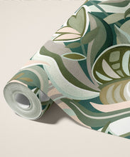 Load image into Gallery viewer, Palmetto Type II Vinyl Wallpaper - Colourway: Olive Garden - Roll - Commercial Wallcoverings
