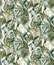 Load image into Gallery viewer, Palmetto Type II Vinyl Wallpaper - Colourway: Olive Garden - Swatch - Commercial Wallcoverings